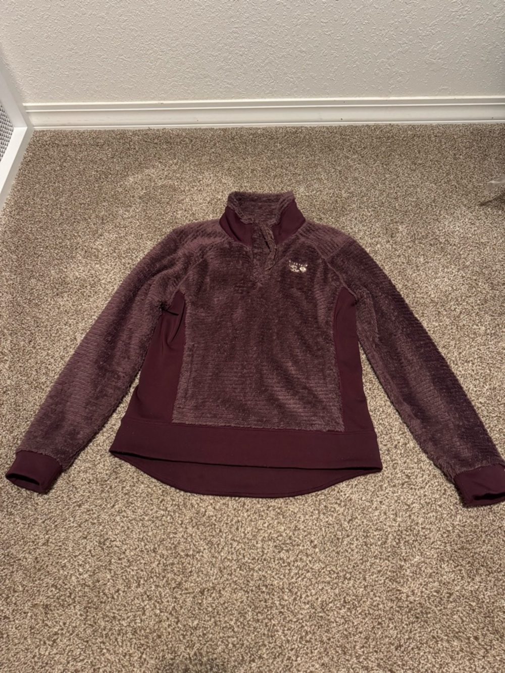 Mountain Hardwear Women's Fleece Pullover Deep Burgundy